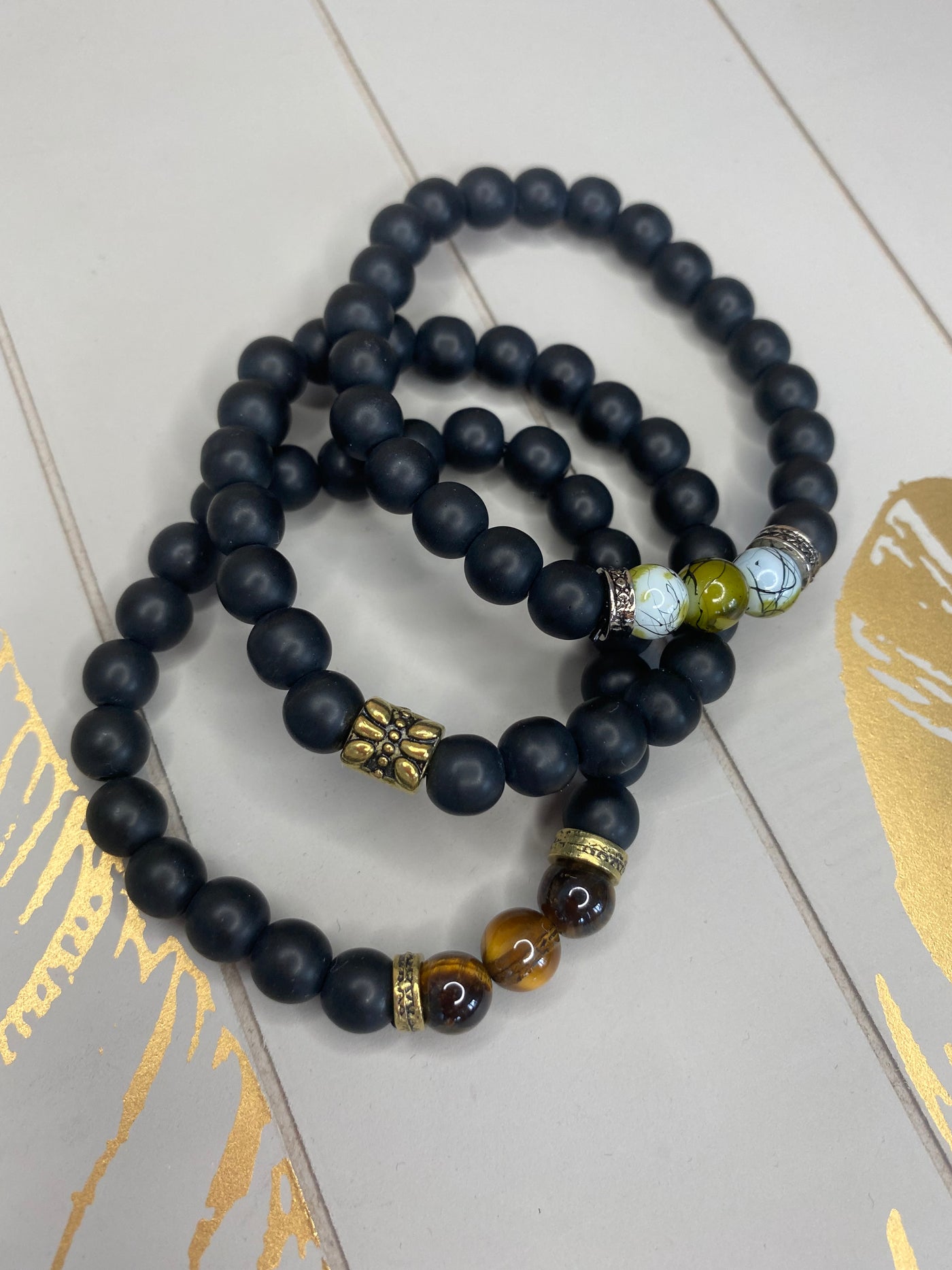 Tiger Eye Beaded Bracelet